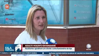 Assalto violento em Massamá