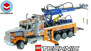 LEGO Technic 42128 Heavy-Duty Tow Truck Speed Build