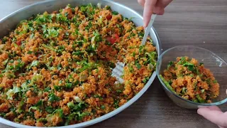 Yummy Kisir Recipe / How to Make Wonderful Kisir at Home 💯With All Tips🤚 Grain and Practical