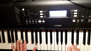 Yamaha PSR-E373 create Sound,  Hans Zimmer - Interstellar Theme