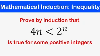 00b - Mathematical Induction Inequality