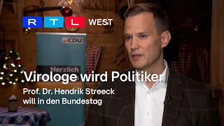 Virologe wird Politiker: Prof. Dr. Hendrik Streeck will in den Bundestag | RTL WEST, 22.11.2023