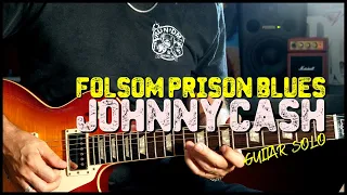 Folsom Prison Blues (Johnny Cash) - Guitar Solo - Guitar Lesson with Matt Bidoglia