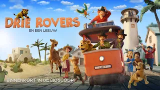 Drie Rovers en een Leeuw - 15 mei in de bioscoop!🦁