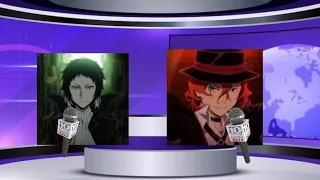 Chuuya and Akutgawa becomes news reporters