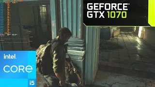 The Last of Us : GTX 1070 8GB + i5-12600K : High Settings + FSR2 P