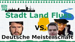 Stadt Land Fluss Deutsche Meisterschaft mit Matteo, Dhalucard, Touri & TrilluXe