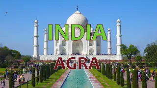 India. Agra. Золотой треугольник Индии. Агра. दिल्ली में रूसी घूमना