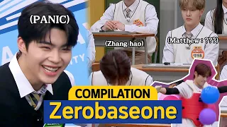 [Knowing Bros] Zerobaseone's most CHAOTIC (and Funny) moments of Knowing Bros 😂