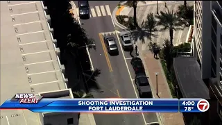 Man hospitalized after possible road rage shooting in downtown Fort Lauderdale