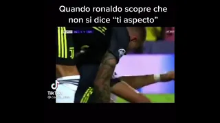 Quando Ronaldo scopre che non si dice “ti aspecto”