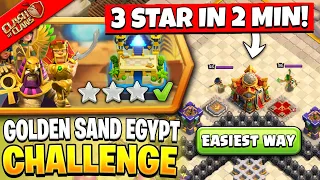 How to 3 Star Golden Sand and 3-Starry Nights Challenge in Clash of Clans | Coc New Event Attack