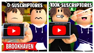 YOUTUBER POBRE vs YOUTUBER RICO en BROOKHAVEN - Roblox YoSoyLoki