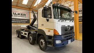 New In Stocklist For Sale: HINO 700 SERIES 8X4 HOOKLOADER