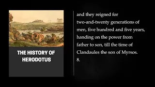 (1/2) THE HISTORY of Herodotus. Audiobook - full length, free