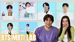 BTS (방탄소년단) MBTI Lab 1 REACTION!! (Pt.2가 Patreon에 올라왔습니다!)