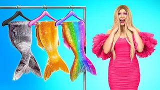 🤯 ¡Barbie quiere una cola de sirena REAL! Los mejores trucos de TikTok por La La Vida Emojis