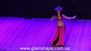 Belly Dance - соло Нина Абаимова Танец со свечами «Огни Каира» Студии GlamShape 24.12.2017