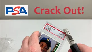 How To: Cracking Out A 1989 Upper Deck Ken Griffey Jr. PSA 8