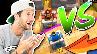 LVL 1 VS 6 / Clash Royale / HOW DID WE DO THAT!?