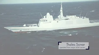 Unrivalled Anti-submarine warfare with CAPTAS-4 VDS and FLASH dipping sonar - Thales