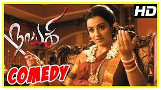 Nayaki Tamil Movie | Comedy Scenes | Trisha | Satyam Rajesh | Sushma Raj | Sendrayan | Manobala