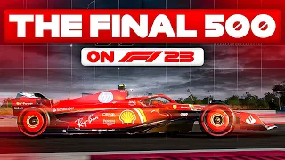 I Drove My FINAL 500 Laps Around ONE TRACK On F1 23