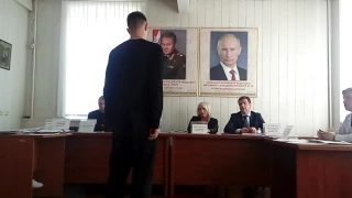 Заседание призывной комиссии района Зябликово