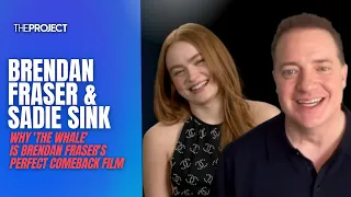 Brendan Fraser And Sadie Sink On Why 'The Whale' Is The Perfect Comeback Film