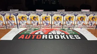 2022 Topps Chrome Baseball Full Case 20 Blaster Box Break 9/25/22