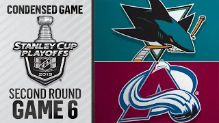 05/06/19 Second Round, Gm6: Sharks @ Avalanche