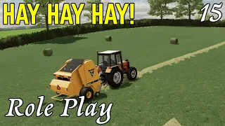 We Need That HAY! - Role Play Ep 15 - Farming Simulator 22 - FS22 Roleplay