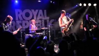 Royal Republic - tommy gun - live Paris - 05/02/2011