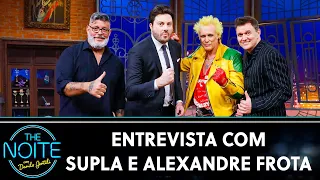 Entrevista com Supla e Alexandre Frota | The Noite (30/09/21)