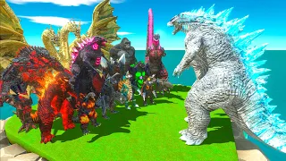 1vs1 SHIMO GODZILLA 2014 Ice Frostbite VS All GODZILLA Kaiju Monsters | Who Can Beat SHIMO GODZILLA?