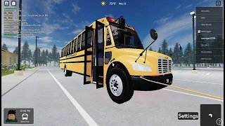 Doing a run on bus 30