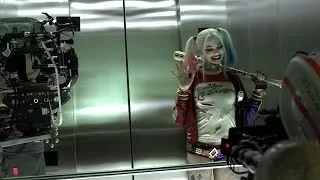 Suicide Squad [HD] Harley Quinn Elevator Scene