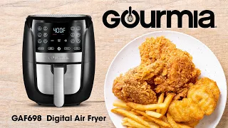 GAF698 - Gourmia 6-Quart Digital Air Fryer