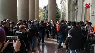 Провокации продолжаются. Митинг у Дома правительства