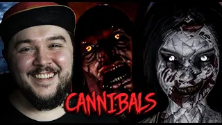 РЖАЧНЫЙ КРИВОЙ ХОРРОР ▶ CANNIBALS ▶ #хоррор  #cannibals #horror #индихоррор