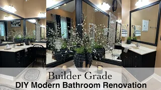 DIY MODERN PRIMARY BATHROOM RENOVATION 2023 | DIY MODERN BATHROOM MAKEOVER 2023