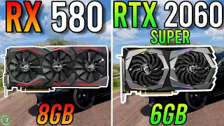 RX 580 8GB vs RTX 2060 Super - Tested in 2023