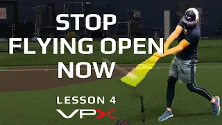 Lesson 4 - How To Fix Premature Hip Rotation - Hitting Drills