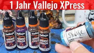 1 Jahr mit Vallejo XPress Colors