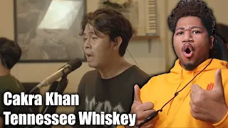 First Time Reacting to Cakra Khan - Tennessee Whiskey (Chris Stapleton Cover) Live Session