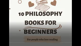 10 Philosophy Books for Beginners