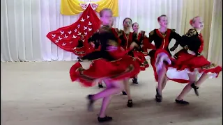 Танцi Кубанi "Я на печке молотила"