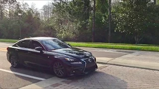 Lexus is250 - Invidia exhaust drive by