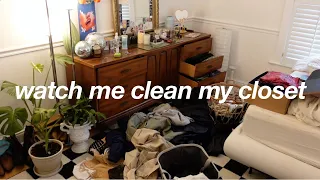 just a time-lapse of me cleaning out my closet