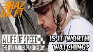 A life of Speed The Juan Manuel Fangio Story | Movie Review | Raz on F1